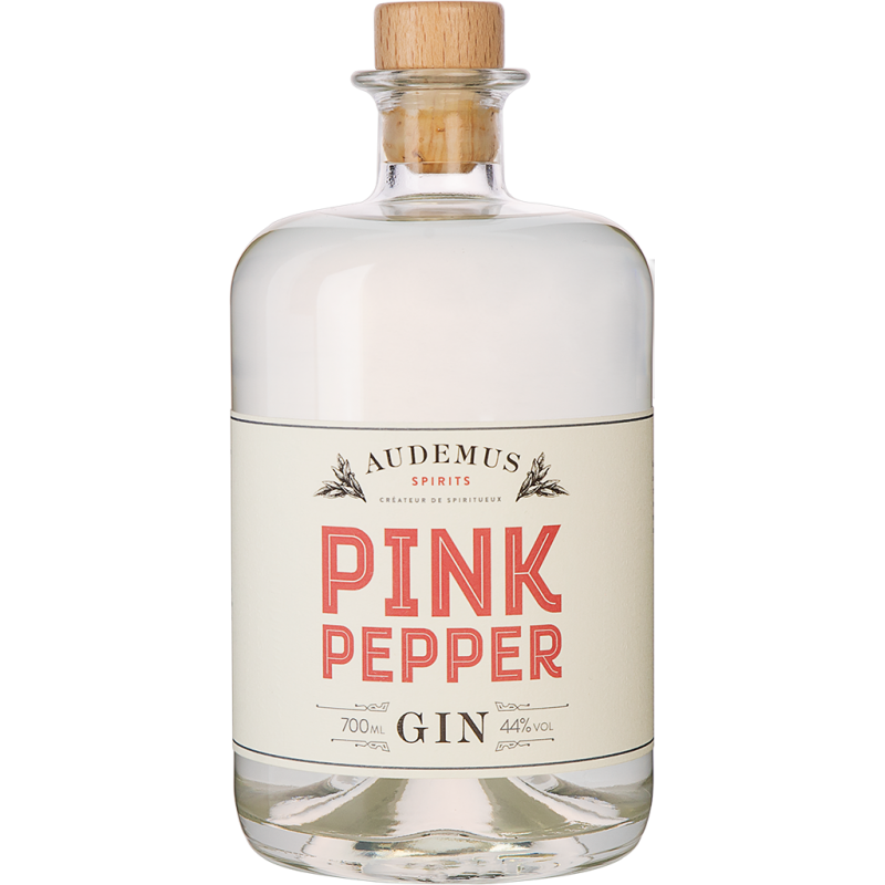 Gin Pink Pepper - Audemus 70cl - NOS DESTINATIONS - le-gourmet-charentais
